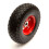 10" 3.00-4 PU Solid Tyre & Offset Flat Free Wheel 16mm Bore Sack Truck 6