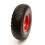 10" 3.00-4 PU Solid Tyre & Offset Flat Free Wheel 16mm Bore Sack Truck 7