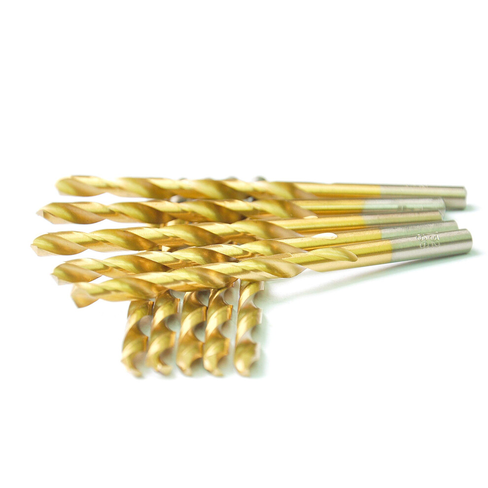 Forets h   lico   daux OXTUL 3/32"" avec rev   tement en titane, longueur extra-longue, pour bois, m   tal et plastique, usage g   n   ral (3/32)