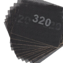 Scottchen Sanding Mesh 1/4 arkusz (12pcs) 5.5 """" x 4,5 """" dla arkuszy Palm Sanders 320 GRIT
