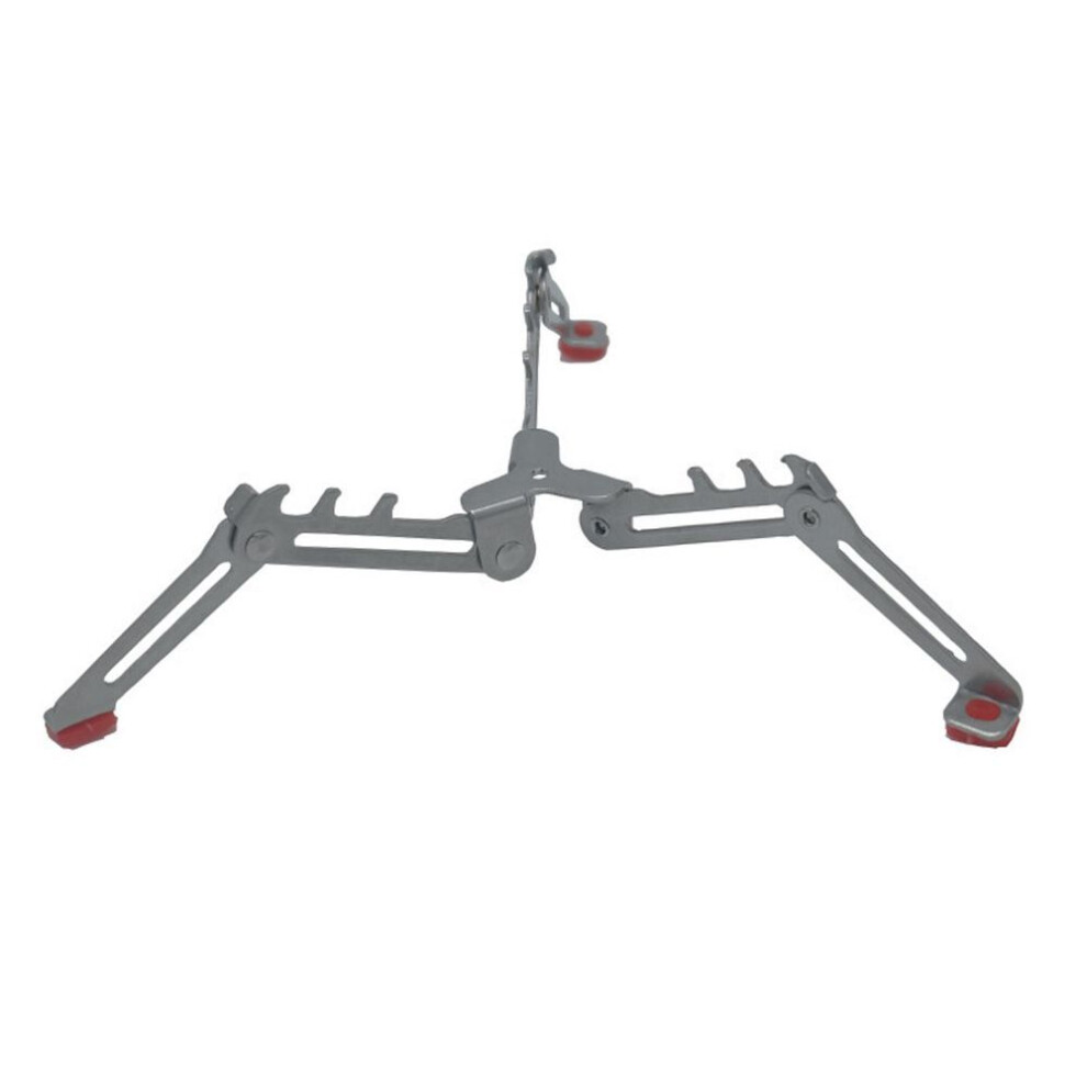 (as the picture) Gas Tank Bracket Outdoor Folding Gas Tank Bracket Bottle Shelf Canister Stand Holder Tool Hiking Folding Gas Tank Stand