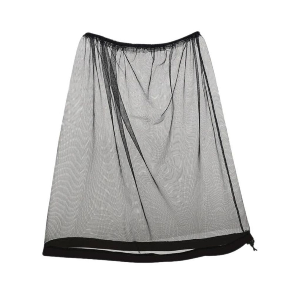 (black) Balight Outdoors Fishing Cap Insect Proof Mosquito Proof Cap Sunscreen Veil Anti Bee Cap Breathable Sunshade Mask Hard Hat