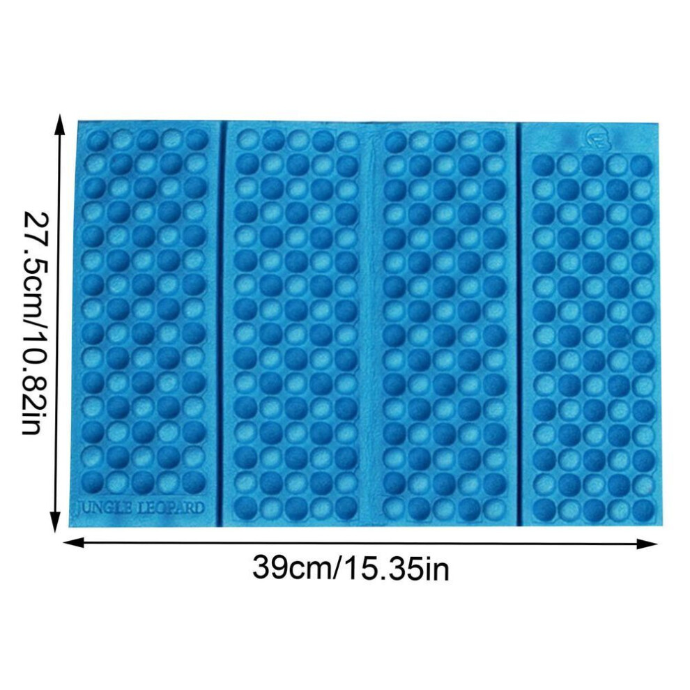 (blue, One Size) 1PCSummer Camping Picnic Portable Cushion Outdoor Folding Mat