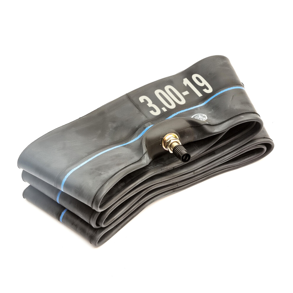 No Nonsense Products Heavy Duty Innertube 3.00-19 Straight Valve Butyl Rubber 19" Motorbike