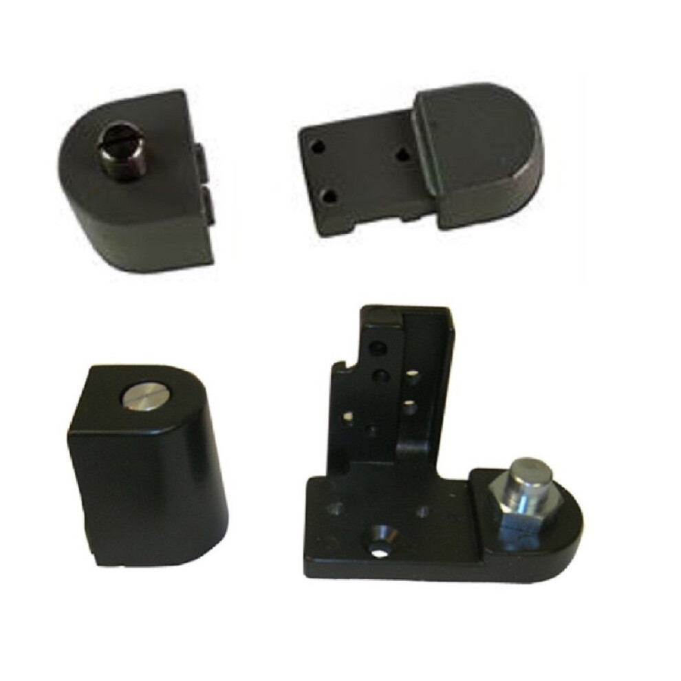 Pacific Doorware Kawneer Style TOP & Bottom Pivot Hinge Set for Commercial Adams Rite Type Storefront Door Choose Handing & Finish (Left Hand in Dark