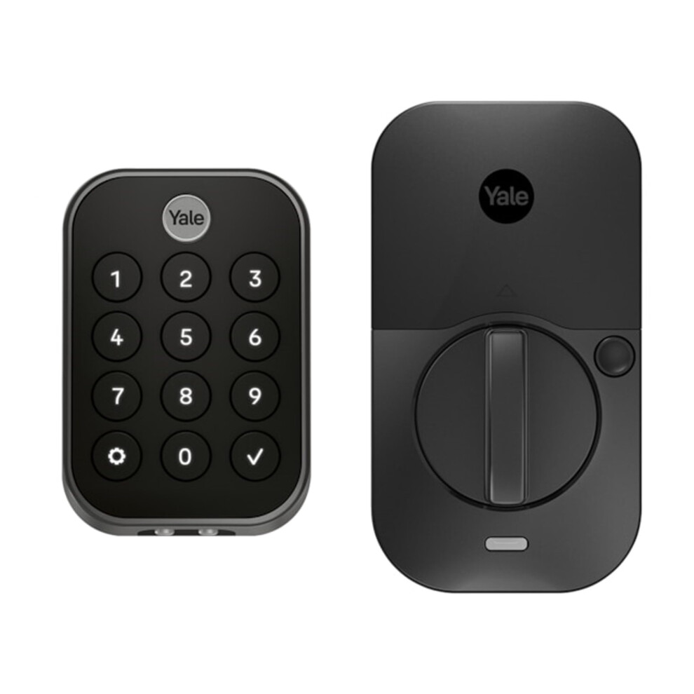 Yale Assure Lock 2 Touch with ZWave ZW3 KeyFree Touchscreen in Black-image-OPC-PFRRBCD-NEW