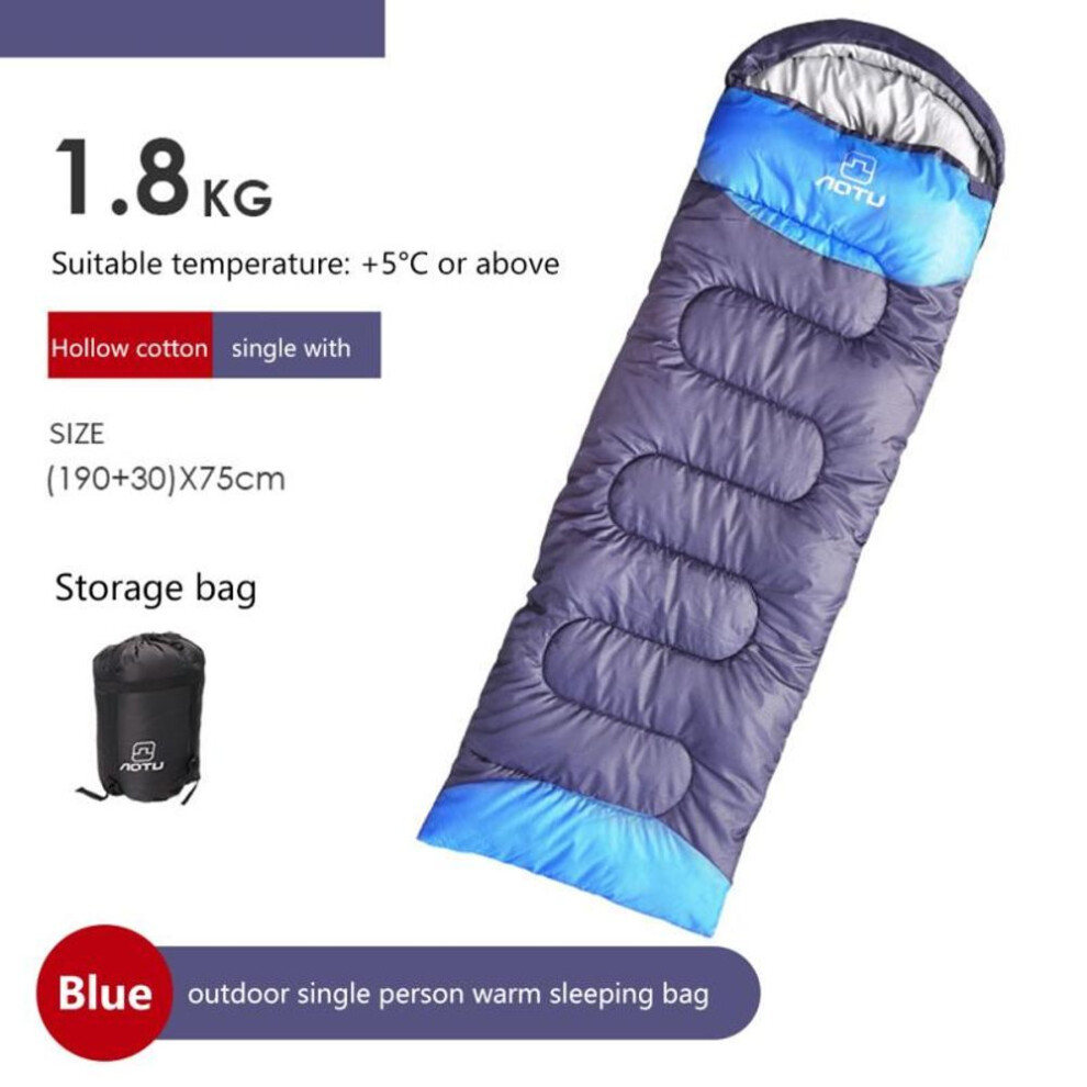 (1.8KG) Camping Sleeping Bag Ultralight Waterproof Warm Anti-tear Sleeping Bags For Outdoor Traveling Hiking