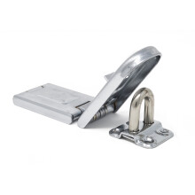Master Lock 720DPF 6-1/4"" langes, verzinktes, gehrtetes Stahl-Einzelscharnier-Haspel