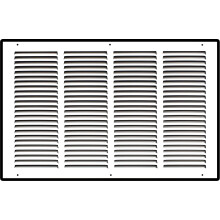 Handua 20"B x 12"H Stalen Ventilatie Rooster voor Wand en Plafond, Wit