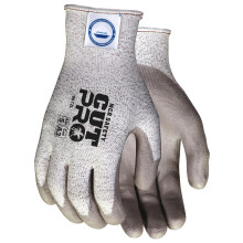 Guanti di sicurezza MCR 9672L Dyneema 13-Gauge Guanti in poliuretano con rivestimento su palmo e dita, taglia grande, 1 paio