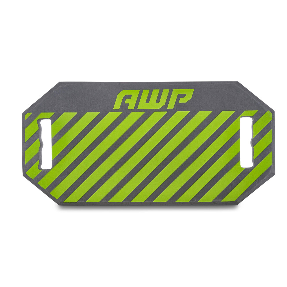 Awp Foam Kneeling Pad For Electricians Carpenters Mechanics Plumbers Landscapers & More | Shock Absorbing 1.5 Foam Kneeling Work Pad | High Visibility 019374971021