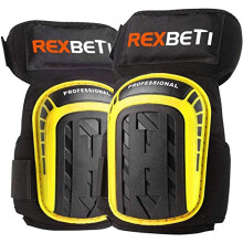 REXBETI Joelheiras para Trabalho, Joelheiras de Gel para Construção, Anti-deslizantes e Confortáveis
