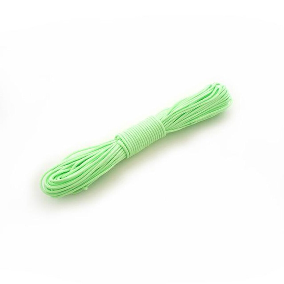 (green, 5m) 9 Core Strand Survival Paracord Luminous Rope Glow Parachute Cords For Outdoor Camping 3/5/10 Meter