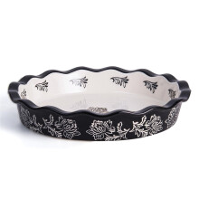 Wisenvoy Pie Pan Ceramic Pie Dish Pie Plate Plate Deep Dish Pie Pan Non-Stick Pie Pander til Baking Pie Pans Pie Dåle