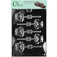 Cybrtrayd Life of the Party Hound Puppy Lolly Animal Chocolate Moule de bonbons dans des sacs en poly scelles imprimes avec des instructions de m