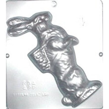Moule ΰ chocolat de Pβques en forme de lapin tournι vers la droite (8 1/2 po) - Rιfιrence 807
