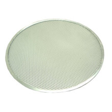 13-calowy, bezszwowy parawan do pizzy, aluminiowy, zestaw 6 szt