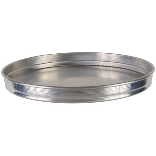 Winco 12 """" X1.5 """" Aluminium Pizza Pan Silver