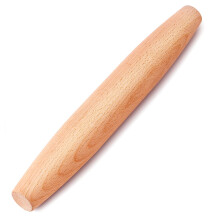 Rolling Pin French Pin pour la cuisson - Ampseven en bois roues d'eau Rouleau pour pizza Fondant Pasta Dumpling Tortillas (20 cm (7,9 pouces))
