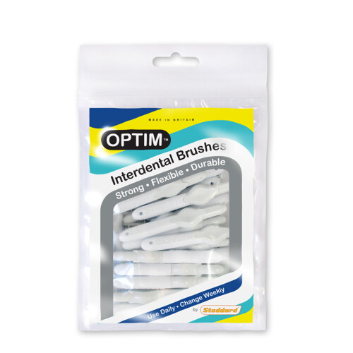 Stoddard Icon Optim Soft Interdental Brushes White Pack Of 25