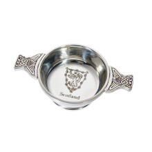 Wentworth Pewter - degustacn miska Lion of Scotland Standard Pewter Whisky Loving Cup Burns Night