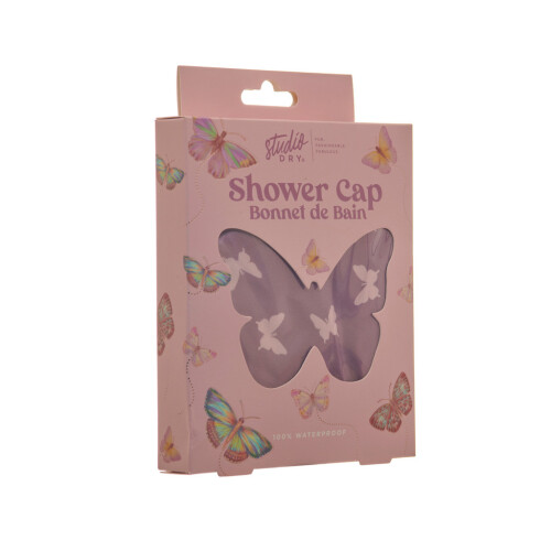 Danielle Creations Studio Dry Butterflies Shower Cap 2