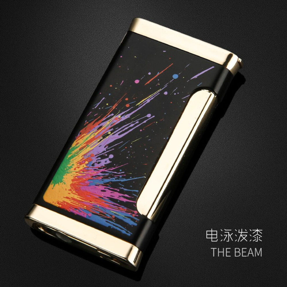 Yeuligo Creative Torch Lighter Metal Gas Lighters With Personalized Cigar Cutter Smoking Set Wholesale