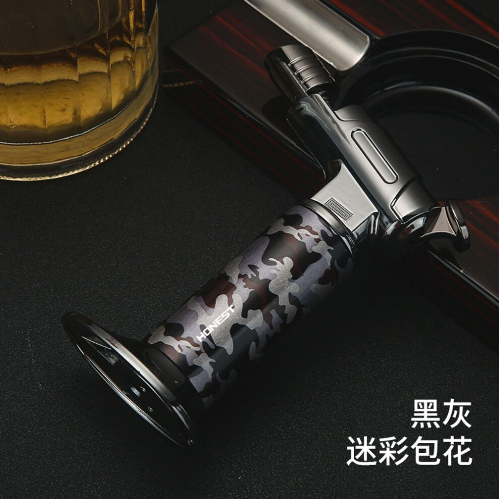 Yeuligo Handheld Welding Gun Fierce Fire Lighter Windproof Direct Punch Moxibustion Cigar Igniter Outdoor Portable Barbecue Baking