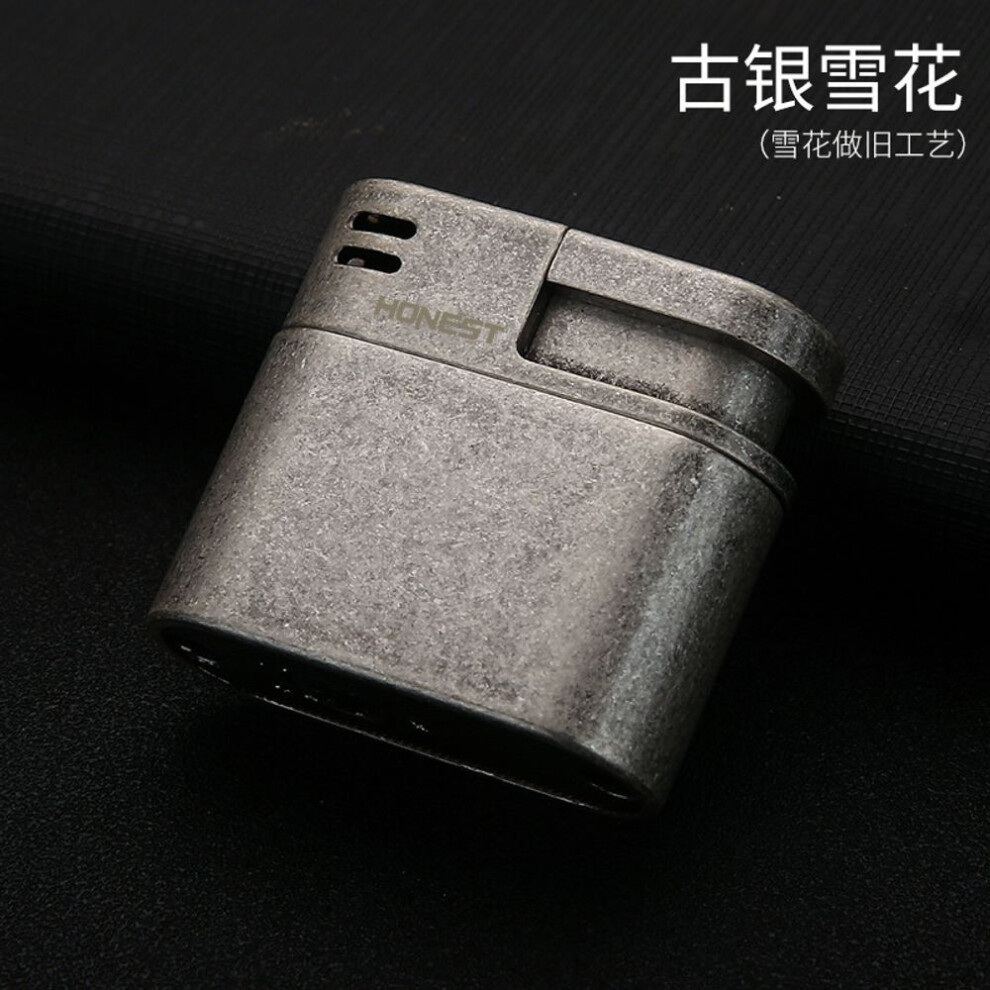 Yeuligo New Oblique Fire Pipe Special Lighter Creative Vintage Retro Personality Men's Gift Smoking Set Wholesale