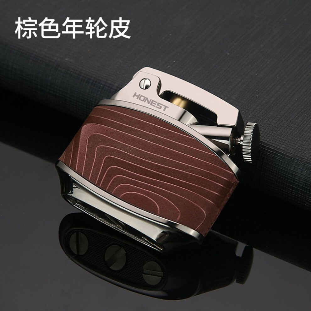 Yeuligo New High-End Vintage Prepuce Kerosene Cigarette Lighter Creative Personality One-Click Ejection Cigarette Set