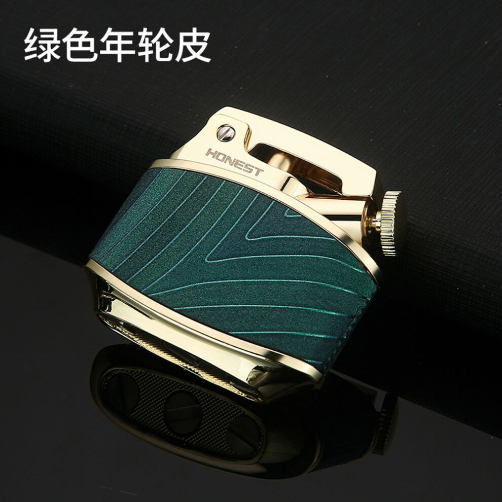 Yeuligo New High-End Vintage Prepuce Kerosene Cigarette Lighter Creative Personality One-Click Ejection Cigarette Set