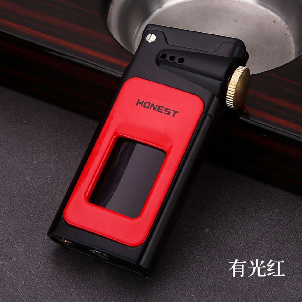 Yeuligo Retro Kerosene Large Capacity Lighter One-Click Ejection Metal Grinder Fashion Durable Atmospheric For Boyfriend