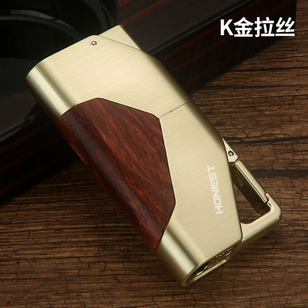 Yeuligo Windproof Lighter Metal Material Cigar Moxibustion Igniter Keychain Cigarette Lighter Essential Multifunctional Wholesale
