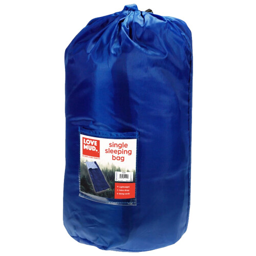 Single Outdoor Sleeping Bag With Carry Bag Ideal For Camping 1