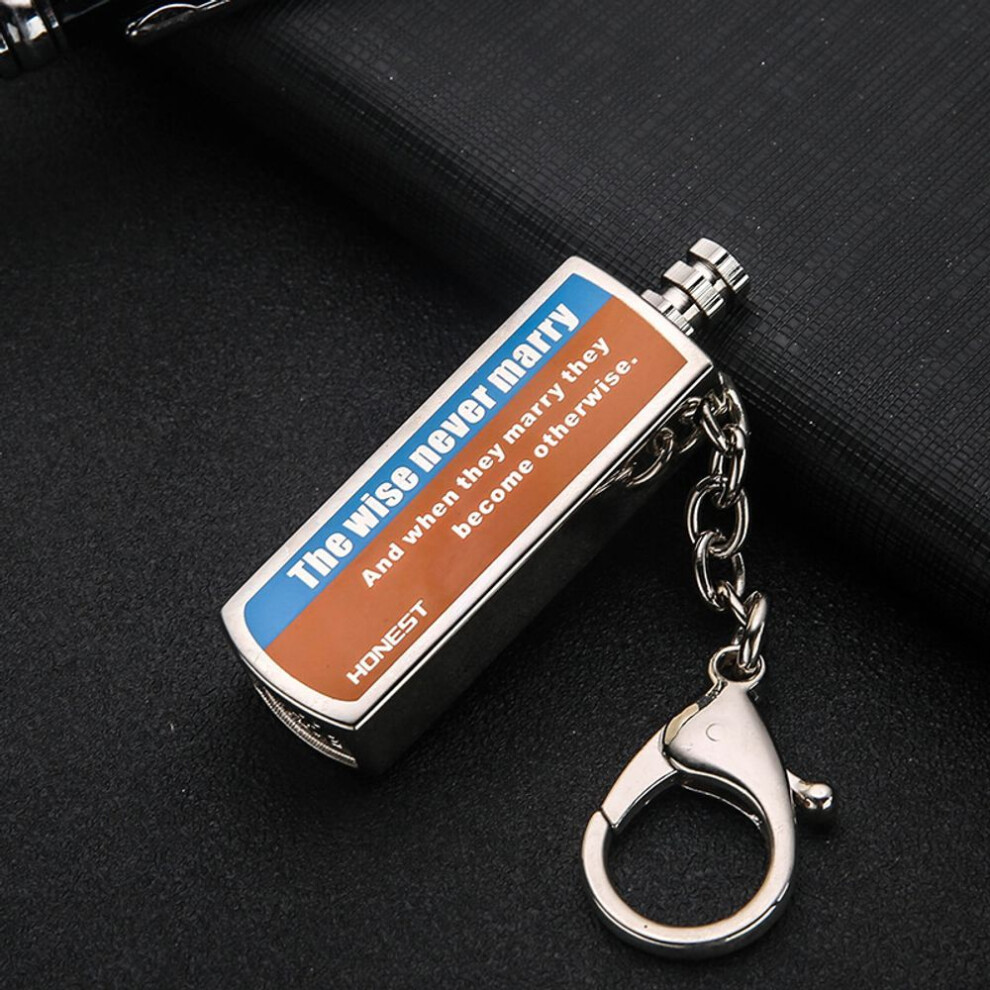 Yeuligo Genuine Goods Match Kerosene Lighter Creative Personality Metal Waterproof Outdoor Lighter With Gift Box Manufacturer Batch