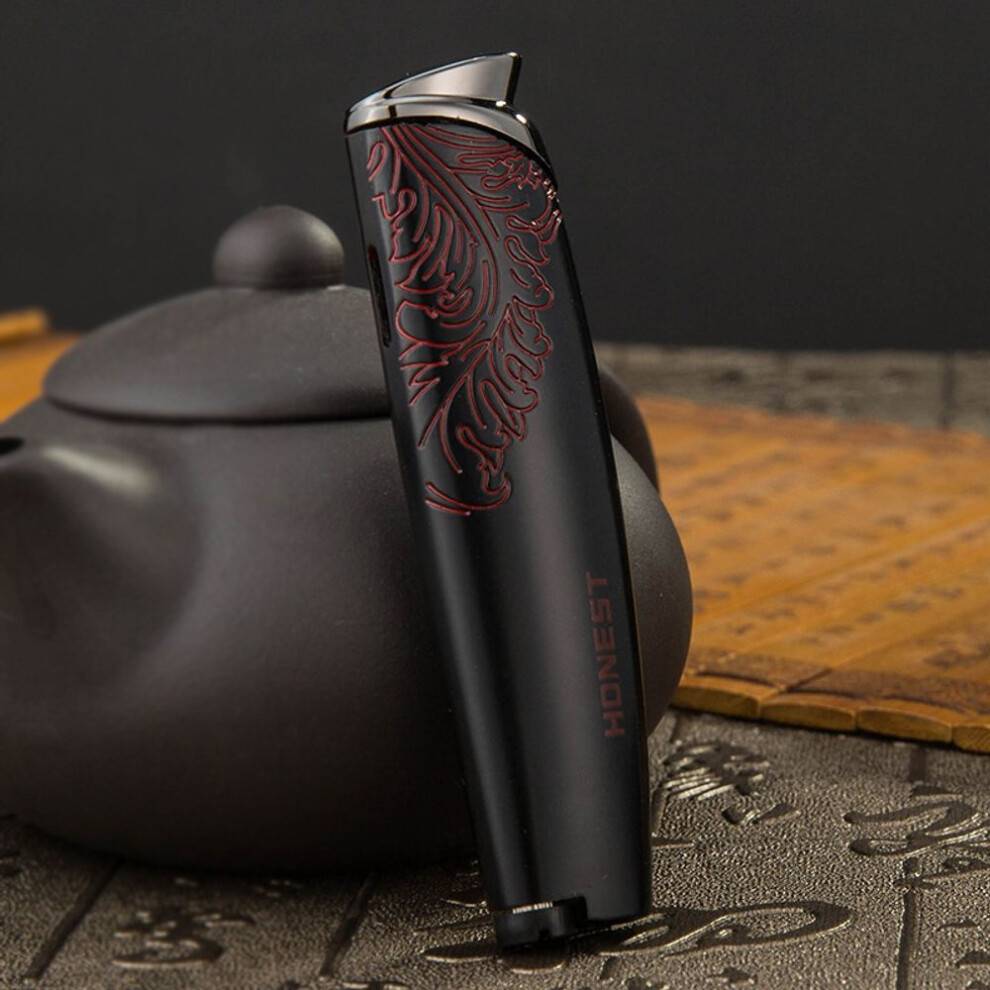 Yeuligo Lighter Genuine Goods Creative Personality Direct Punching Windproof Cigar Outdoor Gas Lighters Wholesale