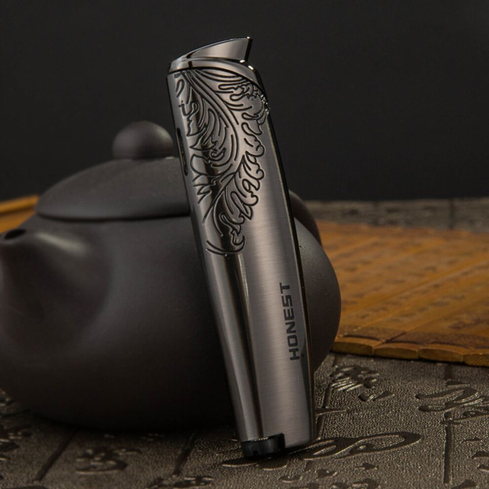 Yeuligo Lighter Genuine Goods Creative Personality Direct Punching Windproof Cigar Outdoor Gas Lighters Wholesale