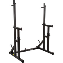 GYM MASTER Adjustable Squat Rack & Dip Stand Weightlifting Rack