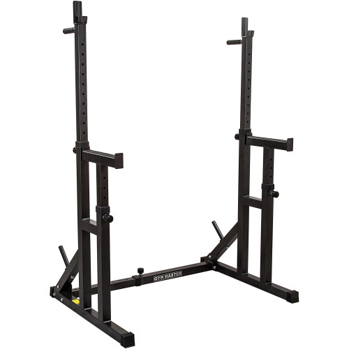 GYM MASTER Adjustable Squat Rack & Dip Stand Weightlifting Rack