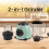 (Green) Bistro Chef 2-in-1 Mixer Blender 850W 5