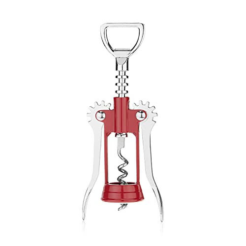 True Soar Red Winged Corkscrew  Self Centering Worm  Bottle Opener