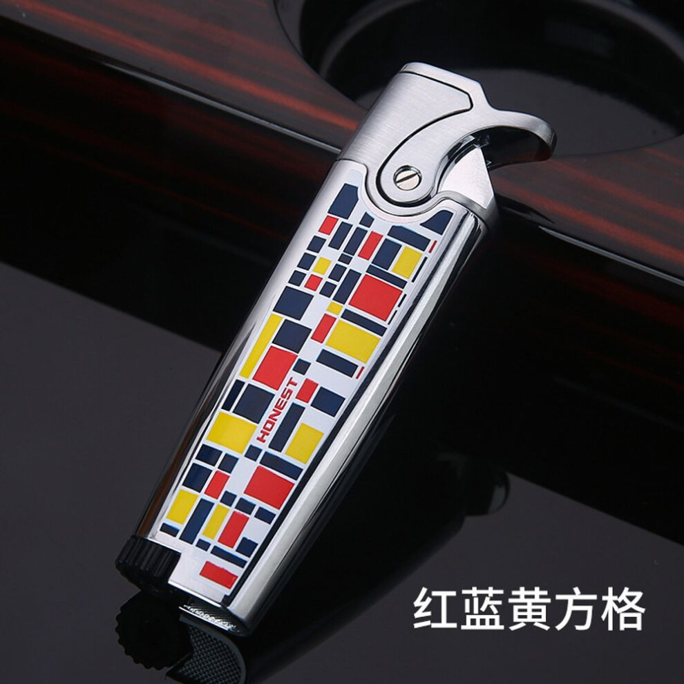 Yeuligo Windproof Lighter Durable Inflatable Mini High-Grade Straight Cigar Moxibustion Creative Cigarette Lighter For Boyfriend