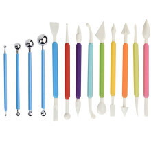 YQBOOM 13PCS DIY Fondant Nstroj na zdoben dortu Rucn nstroj Gumov pasta Modelovac nstroje