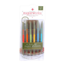 Inovativn Sugarworks Cukrov tvarovace Fondnov zdoben dortu Jedinecn nstroje pro Sugarcraft Modelovac gumov pasta Cokolda (balen 6 ks) Soft