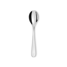 Alessi """"Nuovo Milano"""" Juego de 6 cucharas de mesa de 7-3/4 pulgadas, color plateado