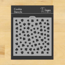 Shamrock Miniprint Cookie and Craft Stencil de Stencils Designer