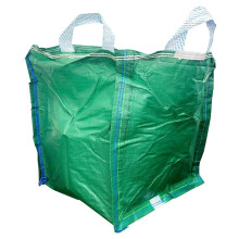 2 x Green Reusable 120 Litres Garden Waste Sacks With Looped Handles