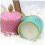 Storage Box Round Striped Box Design  Aroma Plaster Epoxy Concrete Cement Clay 3