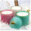 Storage Box Round Striped Box Design  Aroma Plaster Epoxy Concrete Cement Clay 8
