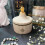 Storage Box Round Striped Box Design  Aroma Plaster Epoxy Concrete Cement Clay 9